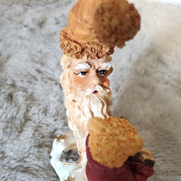 Crescent Moon Santa & Bear Figurine by K's Collection - Picture 6 of 9